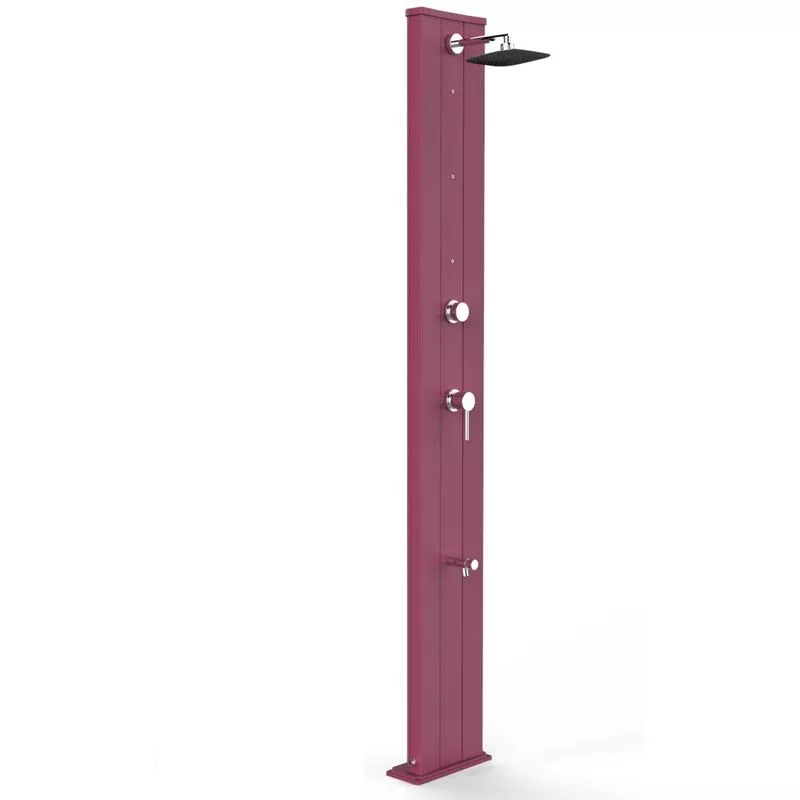 Arkema Design-prodotto Made In Italy - Ducha con nebulizadores Dada S Fuchsia cm 34x14x229 CV-D455/4003 barato