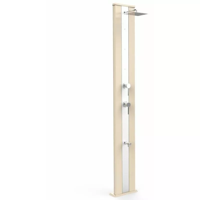 Arkema Design-prodotto Made In Italy - Ducha de jardín nebulizador Arena cm 34x14x229 CV-D450/9001-I barato