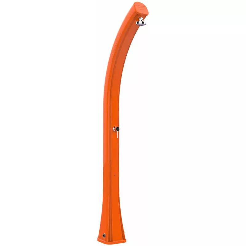 Arkema Design-prodotto Made In Italy - Ducha de playa y de mar Naranja Happy XL cm 22
