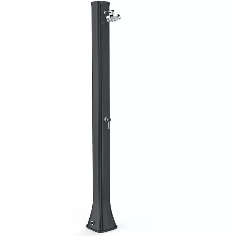 Arkema Design-prodotto Made In Italy - Ducha exterior Big Happy Five antracita cm 26x29x215 CV-F600/7016 barato