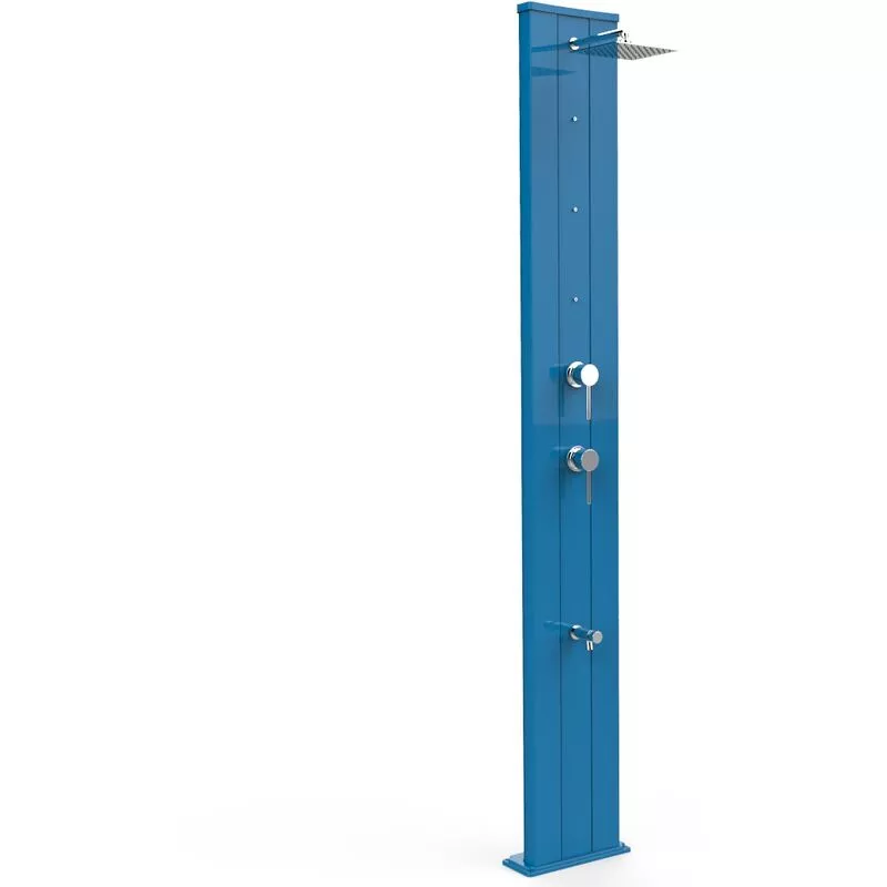 Arkema Design-prodotto Made In Italy - Ducha exterior Dada Nebulizador azul cm 34x14x229 CV-D450/5012 barato
