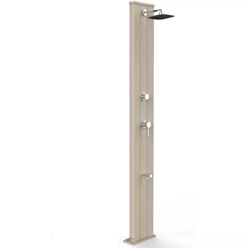 Arkema Design-prodotto Made In Italy - Ducha interior y exterior Dada S Arena cm 34x14x229 CV-D455/9001 barato