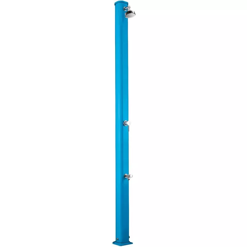 Arkema Design-prodotto Made In Italy - Ducha mezclador y lavapies Jolly S Azul cm 15x16