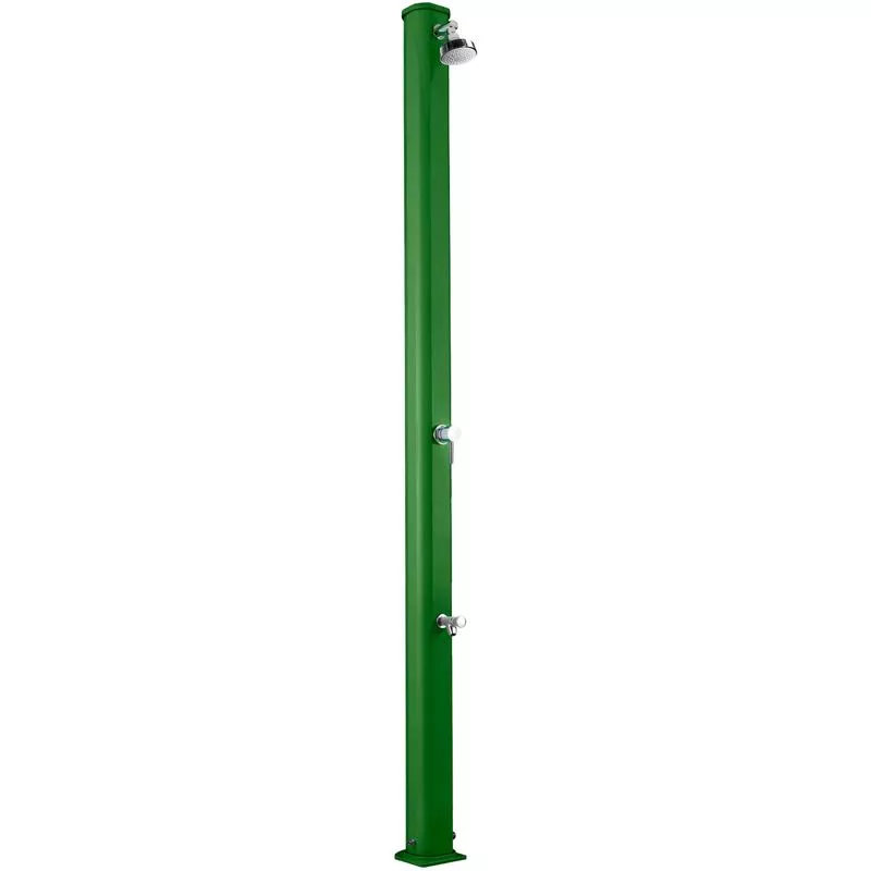 Arkema Design-prodotto Made In Italy - Ducha mezclador y lavapies Jolly S Verde cm 15x16