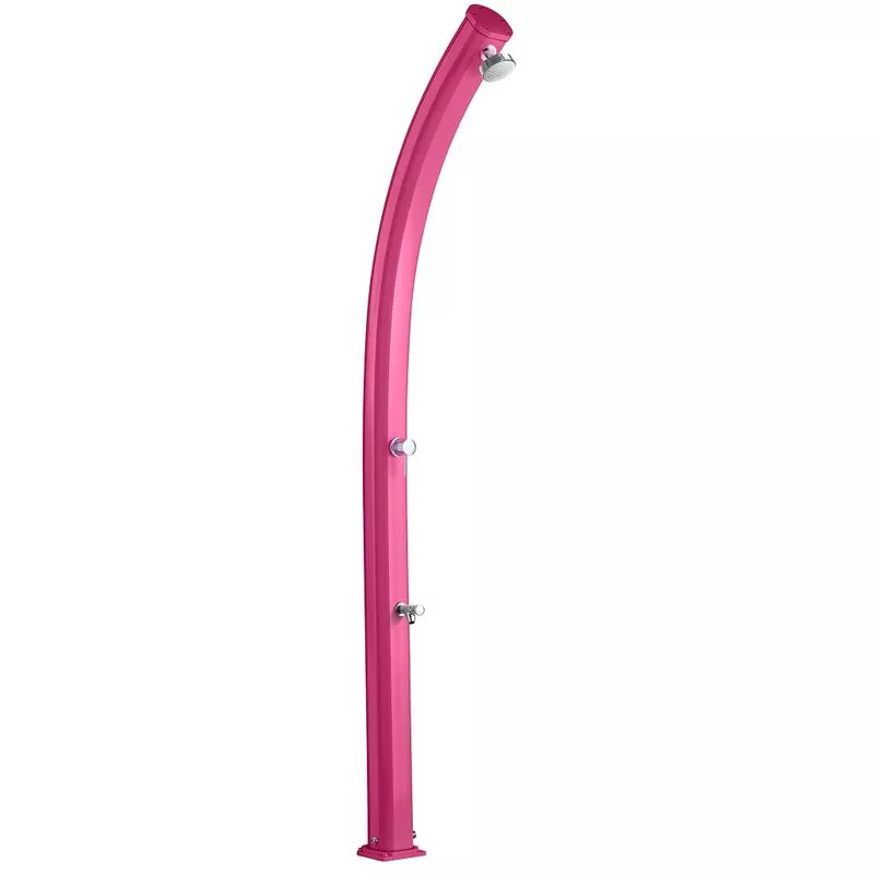 Arkema Design-prodotto Made In Italy - Ducha solar Jolly con lavapies Fucsia cm 15x16