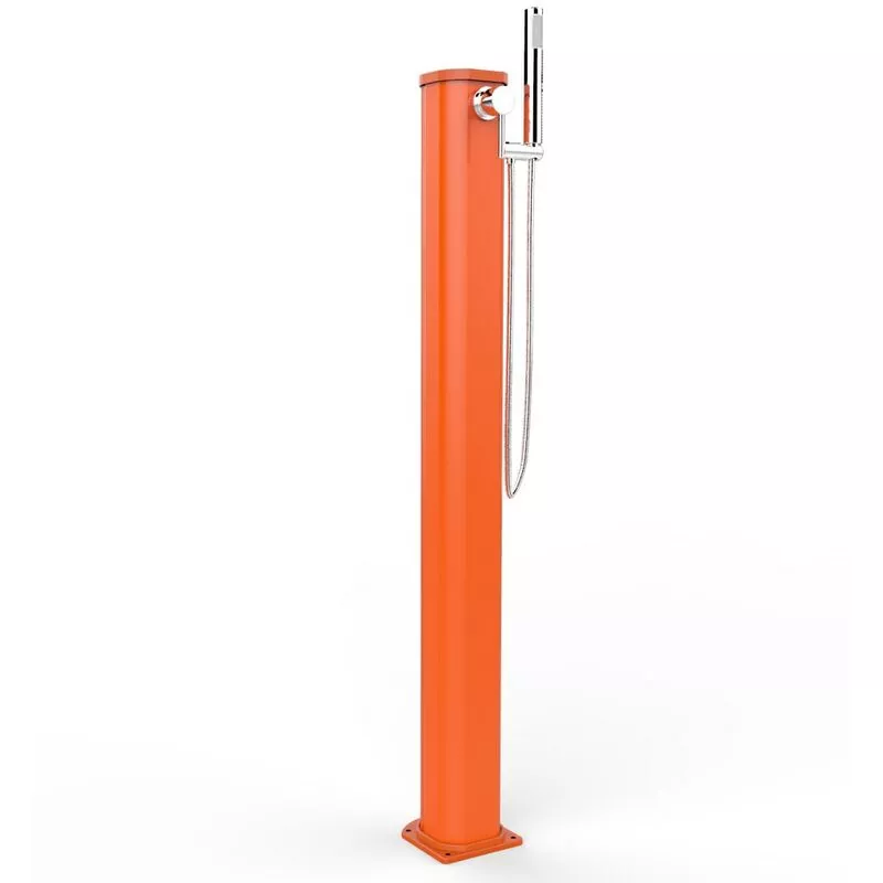 Arkema Design-prodotto Made In Italy - Ducha solar Naranja Jolly Go con teleduc cm 18