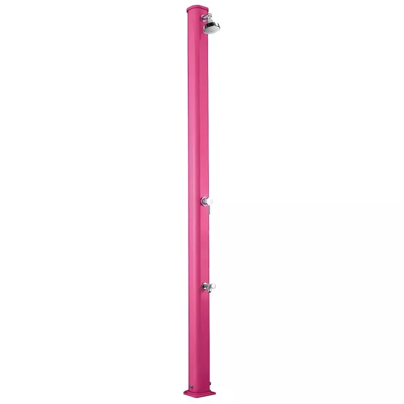 Arkema Design-prodotto Made In Italy - Ducha solar con lavapie Jolly S Fucsia cm 15x16