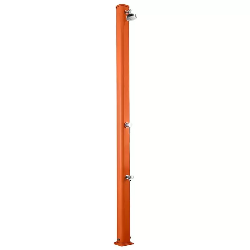 Arkema Design-prodotto Made In Italy - Ducha solar con lavapie Jolly S Naranja cm 15x16