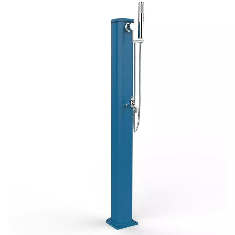 Arkema Design-prodotto Made In Italy - Ducha solar con lavapies Jolly Go Azul cm 18