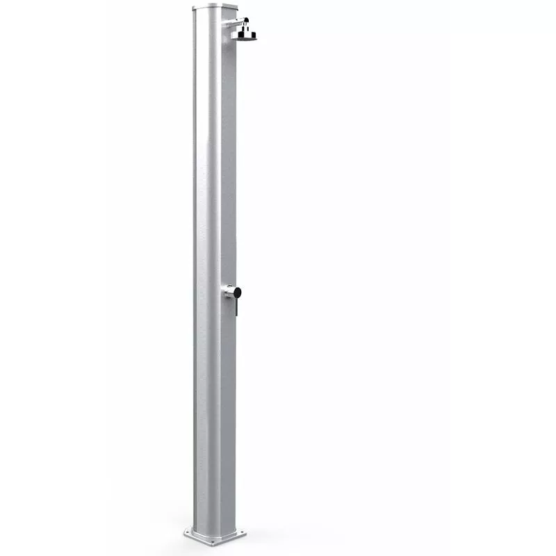 Arkema Design-prodotto Made In Italy - Ducha solar de jardin Big Jolly Inox cm 18