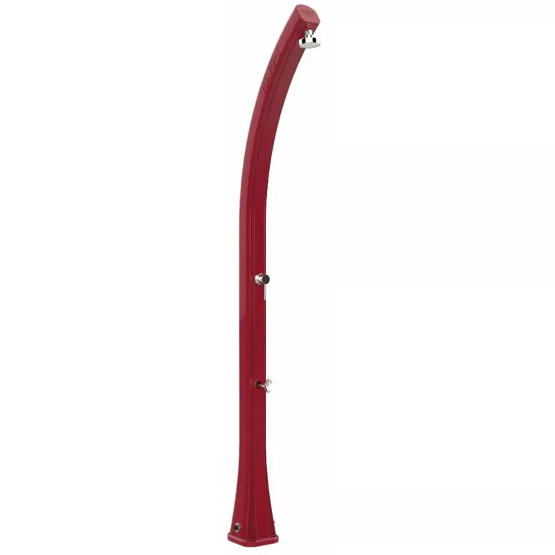 Arkema Design-prodotto Made In Italy - Ducha solar ecológica Happy Rossa cm 19x17x215 CV-H120/3027 barato