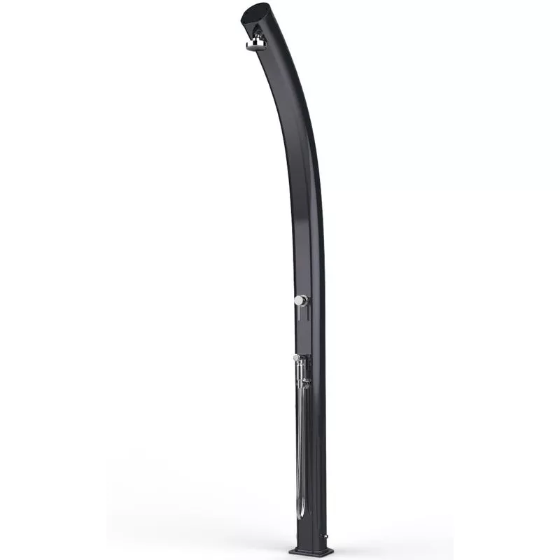 Arkema Design-prodotto Made In Italy - Ducha solar para piscina Jolly Top Negro cm 226x16