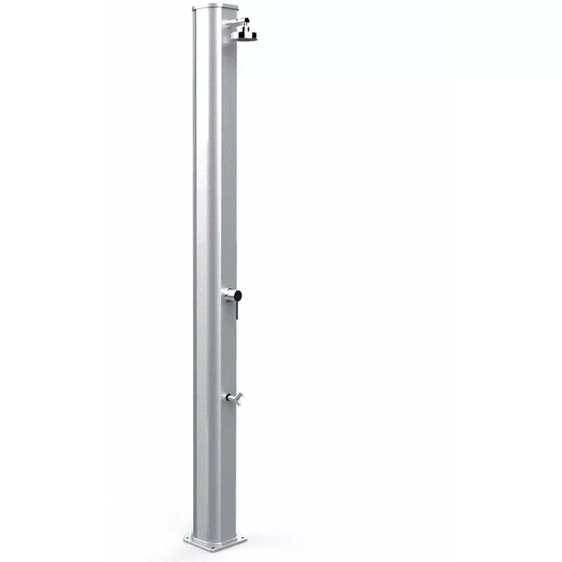 Arkema Design-prodotto Made In Italy - Ducha solar y lavapies Big Jolly Inox cm 18