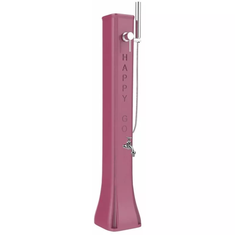 Arkema Design-prodotto Made In Italy - Ducha transportable Happy Go Fuchsia cm 26x29x120 CV-HG180/4003 - Fucsia barato