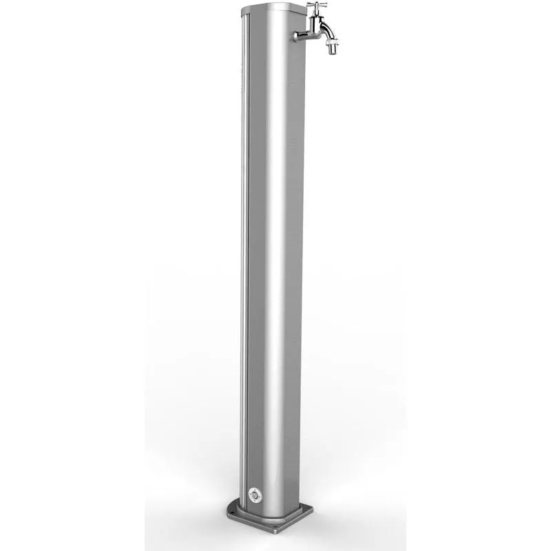 Arkema Design-prodotto Made In Italy - Fuente de exterior de aluminio Jolly cm 115x16