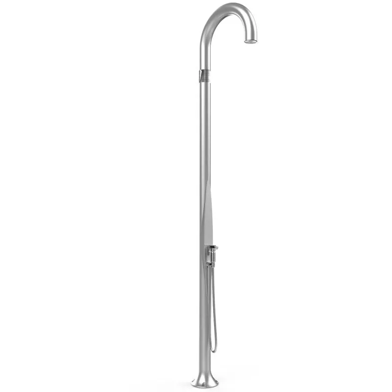 Arkema Design-prodotto Made In Italy - Funny Yin Ducha de Plata con Ducha cm 232x17x7