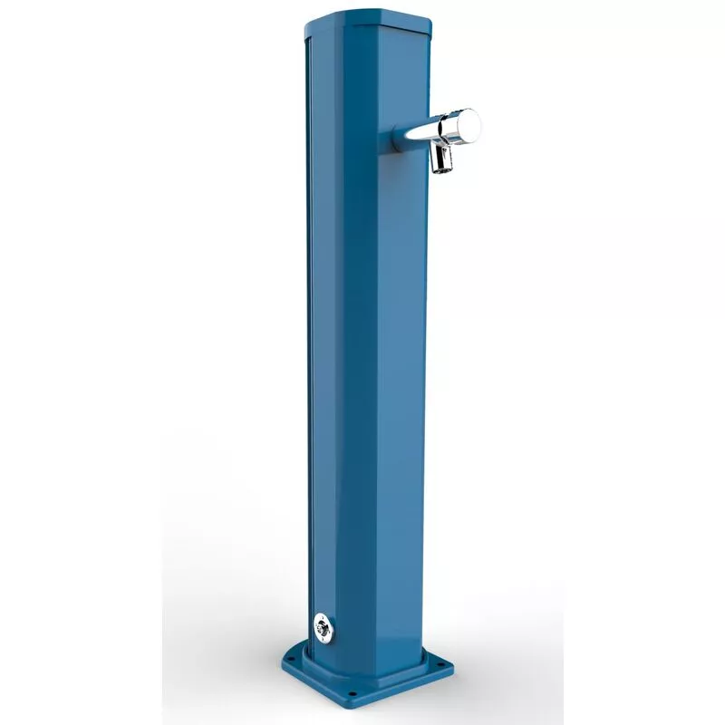 Arkema Design-prodotto Made In Italy - Lavado de pies azul con botón de jardín cm 16