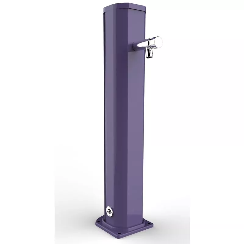 Arkema Design-prodotto Made In Italy - Lavado de pies púrpura con botón para la cm 16