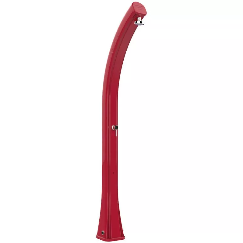 Arkema Design-prodotto Made In Italy - Piscina de ducha y Beach Happy XL Rojo cm 22