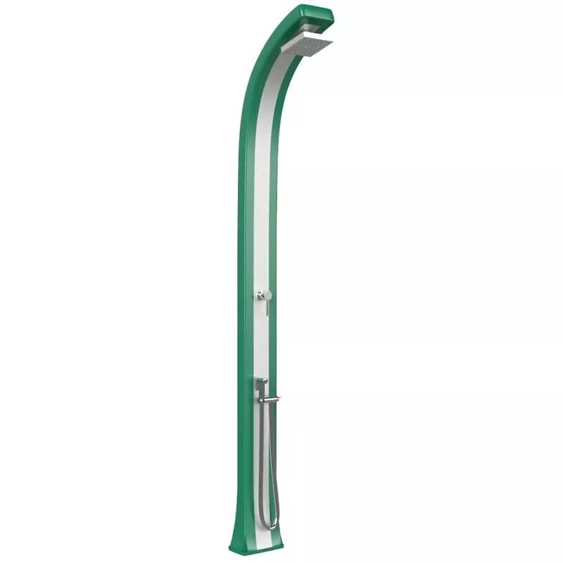 Arkema Design-prodotto Made In Italy - Spring Plus Verde Ducha con ducha cm 22x12x224 CV-B145/6016-I barato