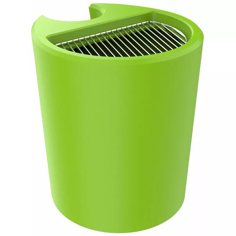 Arkema Design-prodotto Made In Italy - TULIP cubo verde claro cm 21x13x18 CV-D200/6018 - Verde claro barato