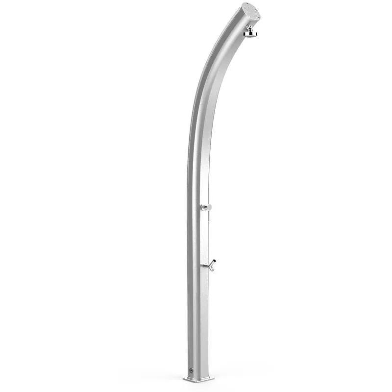 Arkema Design-prodotto Made In Italy - Top Line Ducha Solar Jolly Plata cm 226x16