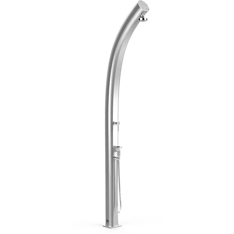 Arkema Design-prodotto Made In Italy - TopLine Jolly Shower plateado con ducha cm 226x16