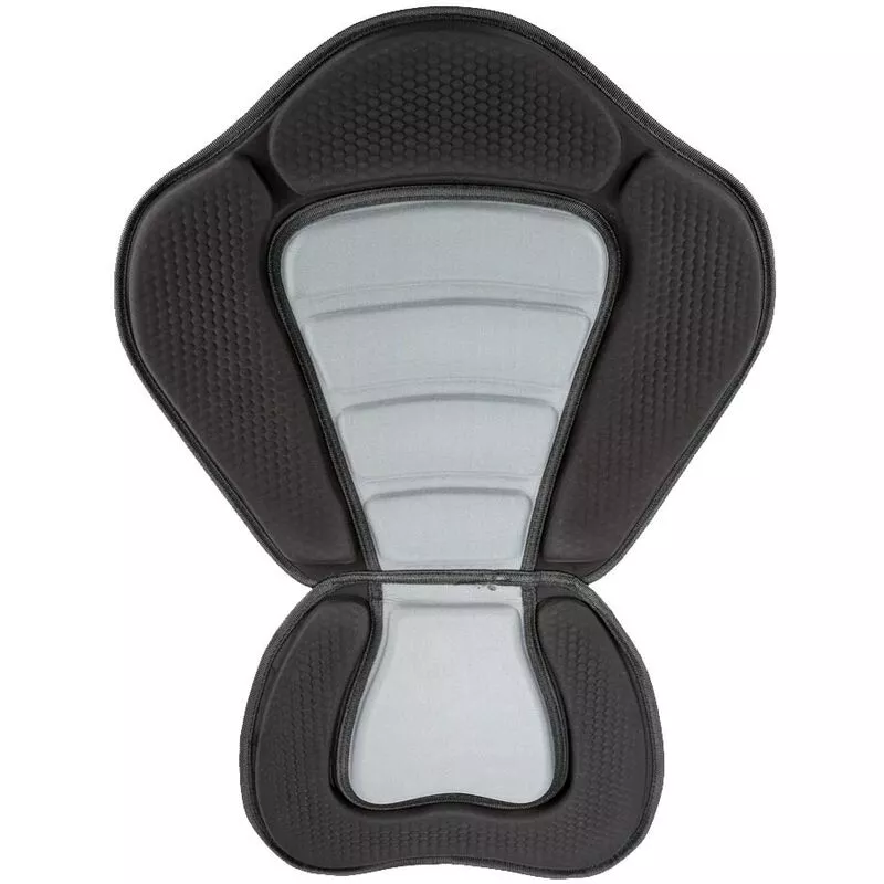 Asiento acolchado de lujo para kayak / barco Base acolchada suave y antideslizante Respaldo alto Cojin ajustable para kayak con respaldo barato
