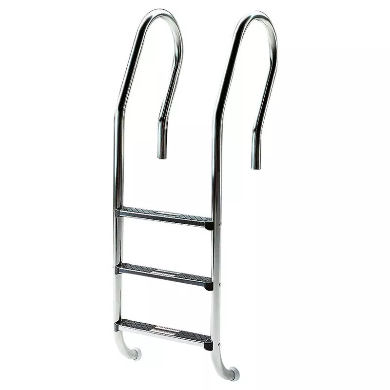 Astralpool - Escalera de 3 peldaños con pasamanos mixto modelo Standard barato