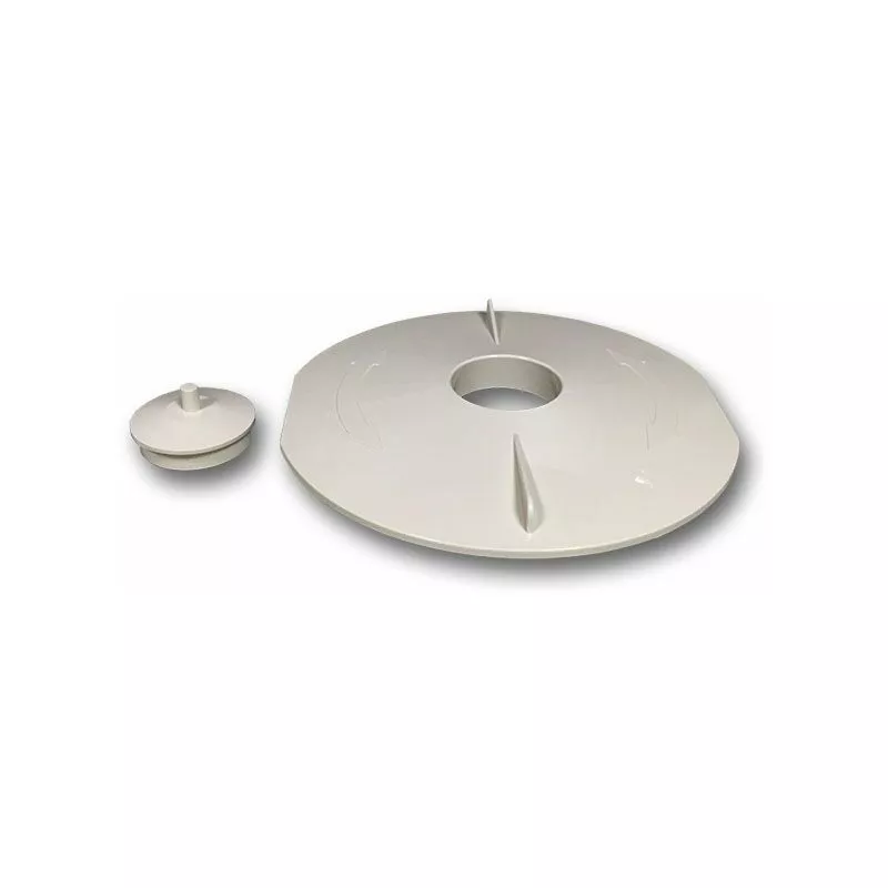 Astralpool - Tapa cesto skimmer con tapón de barato