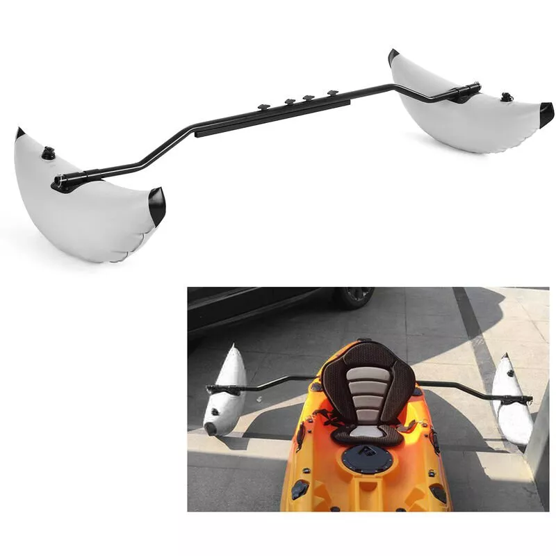 Asupermall - Flotador de estabilizador inflable de PVC para kayak