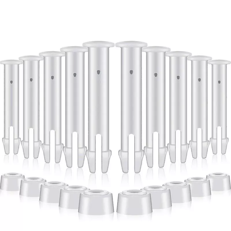 BSR - 12 clavijas de plástico para conector de pines de piscina para pines de montaje de piscina con conectores (5