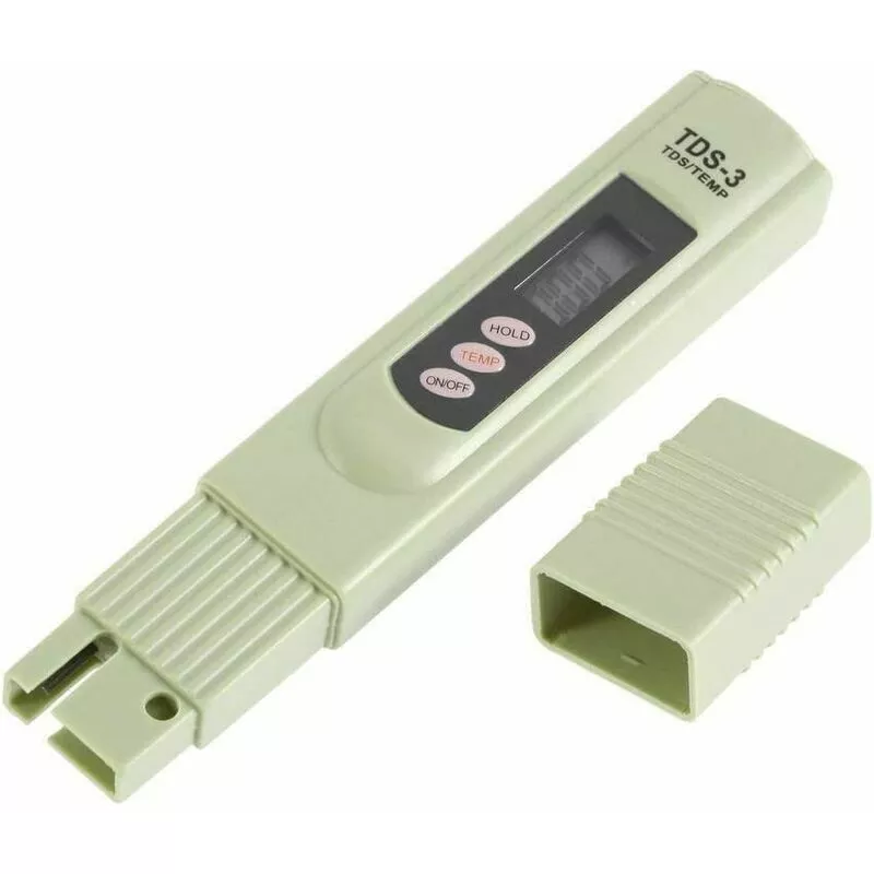 BSR - TDS-3 Medidor de calidad de agua potable Probador digital Temperatura ppm Medidor de prueba Pluma Analizador para medir agua potable