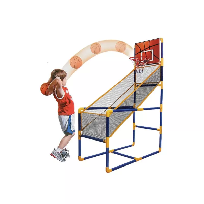 Baloncesto Canestro Arcade Ball Canestro Game Room Walls Hinchazón 140x89x46cm barato