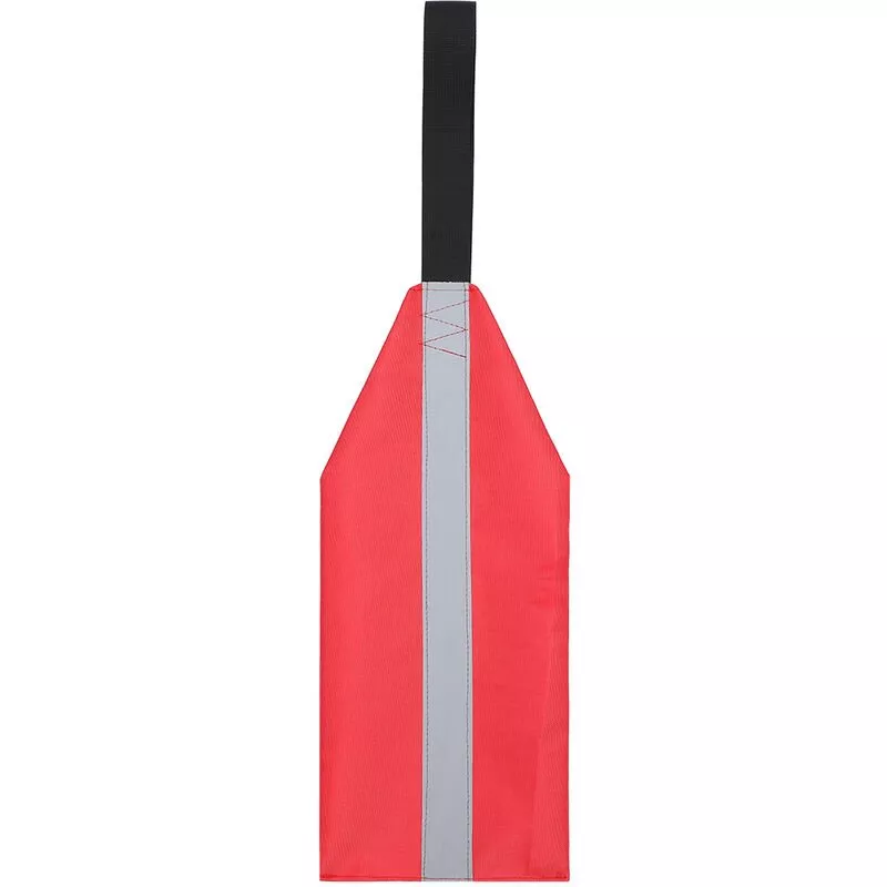 Bandera de seguridad para viajes para kayak canoas Bandera de advertencia de remolque con correas