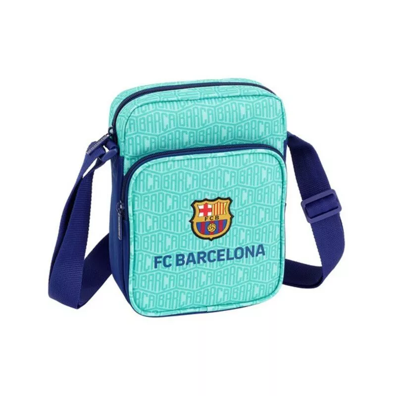 Bandolera 19/20 Turquesa (16 x 22 x 6 cm) - F.c.barcelona barato
