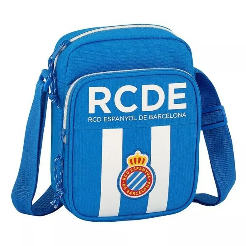 Bandolera Azul Blanco (16 x 22 x 6 cm) - Rcd Espanyol barato