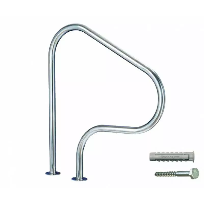 Barandilla para piscina Fx-04 para atornillar en acero inoxidable A316L ancho de barandilla 800mm Flexinox barato