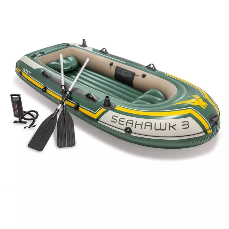 Barca inflable Seahawk 3 295x137x43 cm 68380NP - Verde - Intex barato