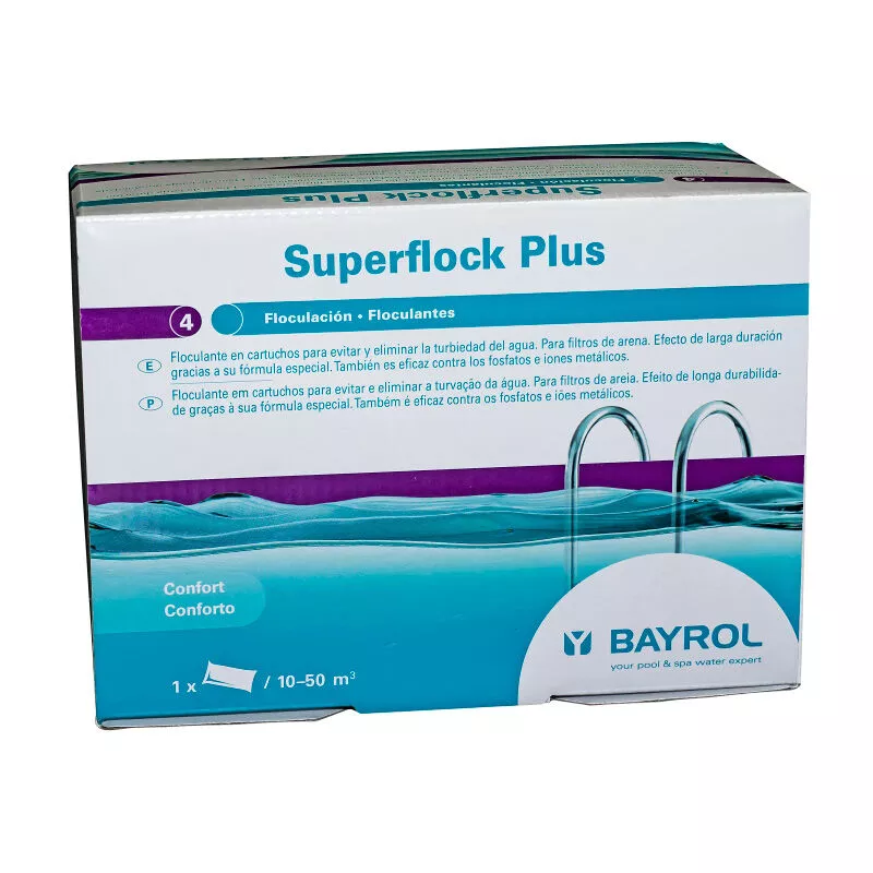Bayrol - Floculante en cartucho Superflock Plus 1 Kg 7595292 barato