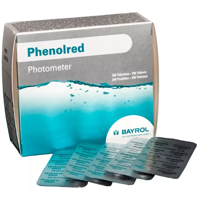 Bayrol - Reactivo pH tabletas Phenolred Photometer