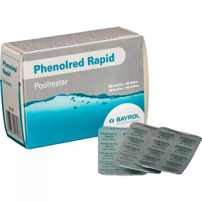 Bayrol - Reactivo pH tabletas Phenolred Rapid