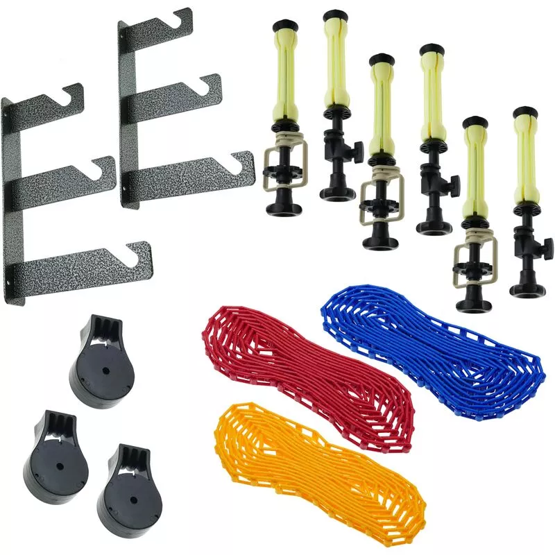 Bematik - Enrollador triple para fondo de estudio de fotografía de pared barato