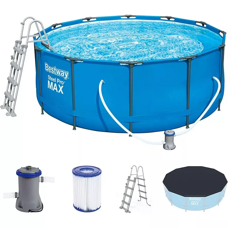 Bestway - 56420 - piscina steel pro max con depuradora m barato