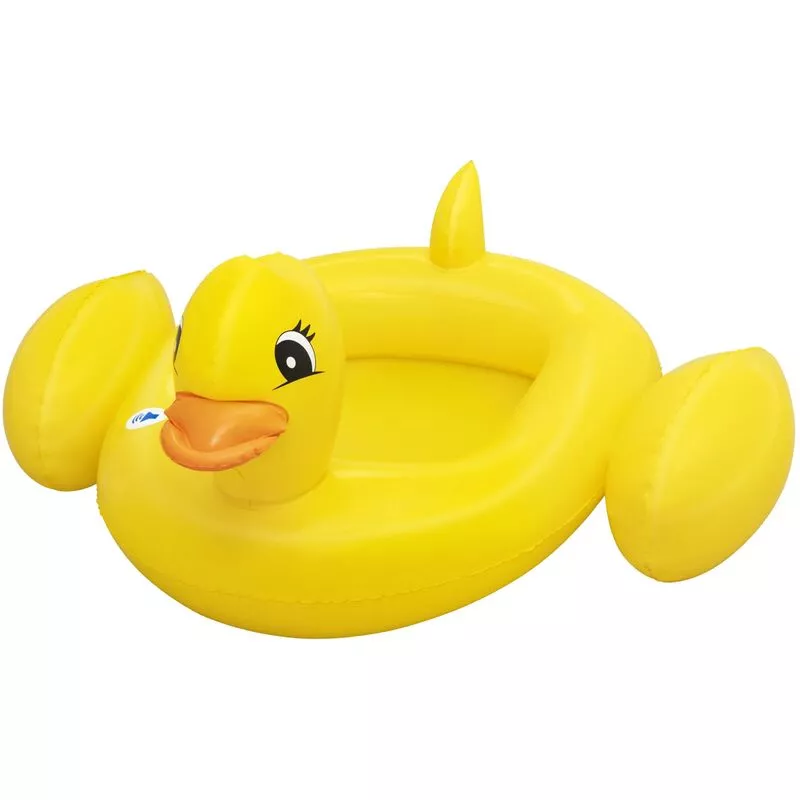 Bestway - Barca Hinchable Infantil Pato Amarillo 111x98x51 cm con Sonido Divertido Mayores de 3 Años barato
