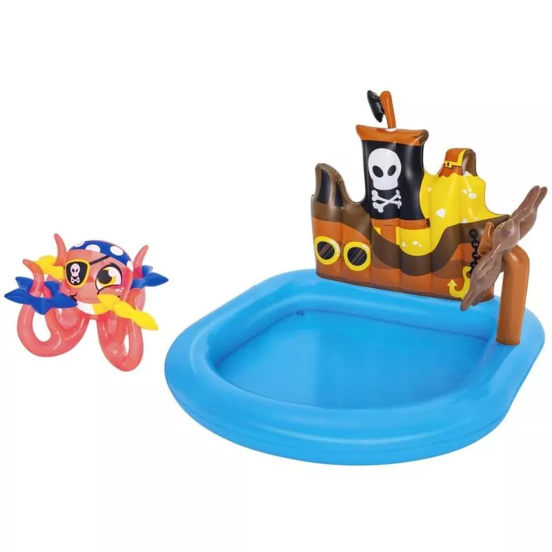 Bestway - Centro de juegos acuático Ship Ahoy 140x130x104 cm Multicolor barato