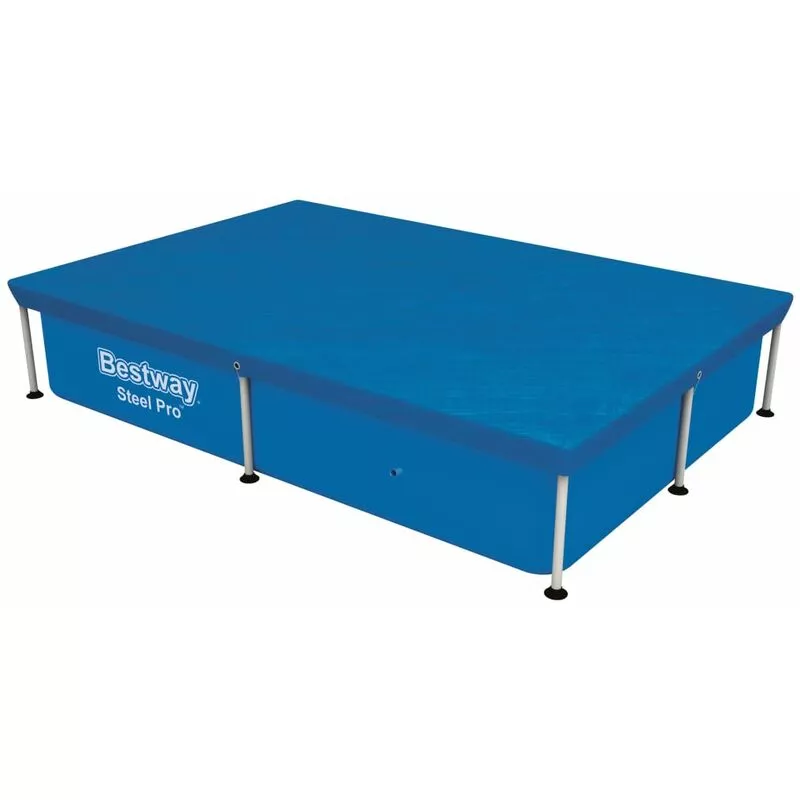 Bestway - Cubierta para piscina Flowclear 221x150 cm - Azul barato