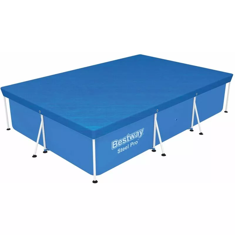 Bestway - Cubierta para piscina Flowclear 304x205x66 cm - Azul barato