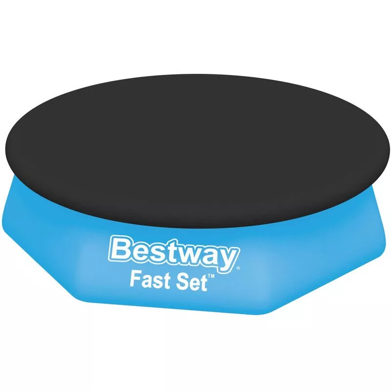 Bestway - Cubierta protectora 244cm para piscina redonda sobre suelo barato