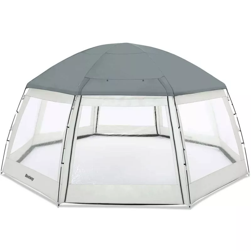 Bestway - Cúpula Redonda para Piscinas 600x600x295 cm - 58612 barato